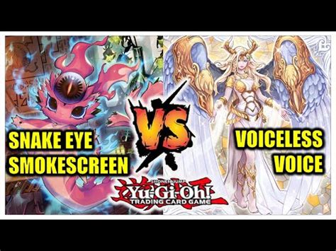 Voiceless Voice Vs Snake Eye Smokescreeen Match Yu Gi Oh Youtube