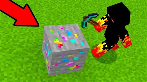 Encontr El Mineral Secreto Raro Y Poderoso De Minecraft Youtube