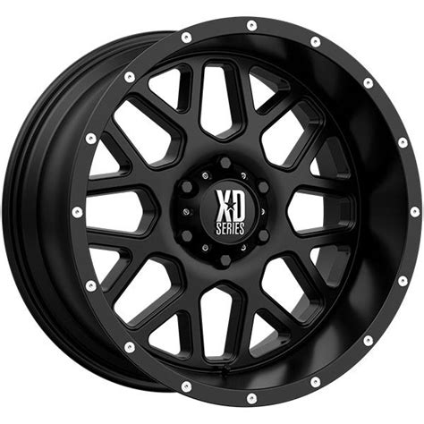 Kmc Grenade Xd820 Satin Black Wheels At The Wheel Deal The Wheel Deal