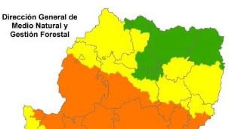 Alerta Naranja De Peligro De Incendios Forestales En Diversas Zonas De