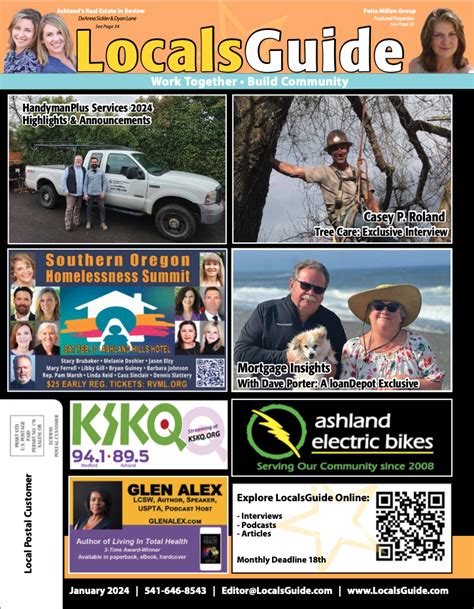 January Ashland Oregon Localsguide