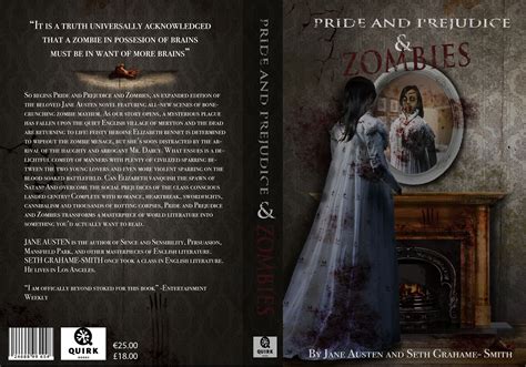 Graphic Design: Pride & Prejudice zombies (Book cover)