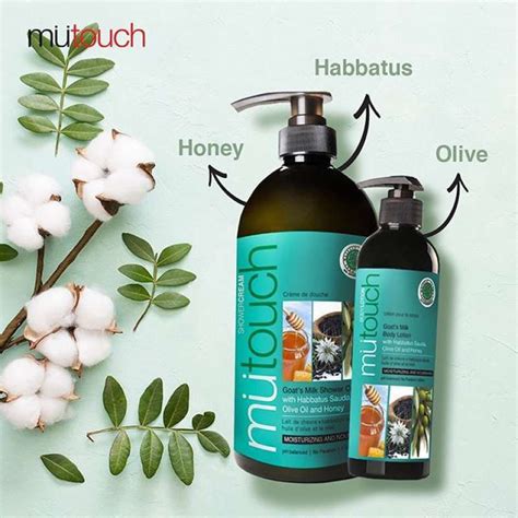 Jual Mutouch Goats Milk Shower Cream With Habbatus Sauda Olive Oil