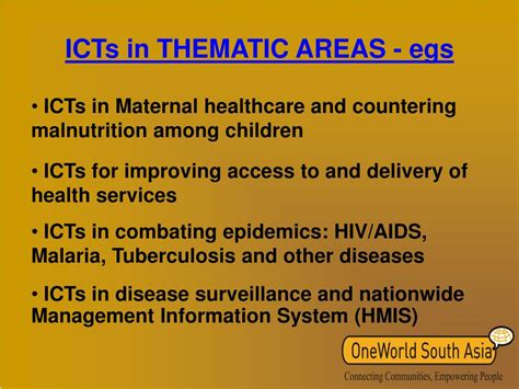 Ppt Icts In Healthcare And Mdgs Powerpoint Presentation Free Download