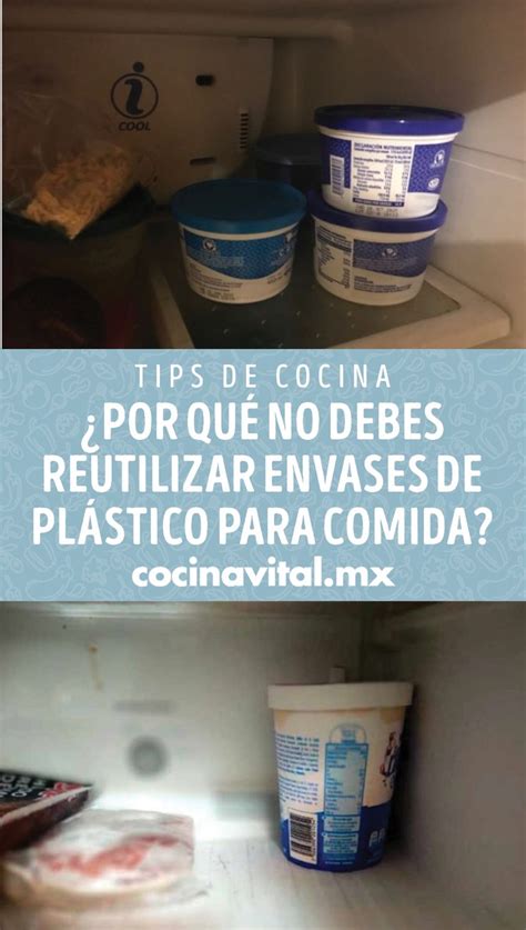 Por qué no debes reutilizar envases de plástico para guardar comida