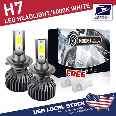 Led Headlight Kit Protekz Bulb H K Low Beam For Mazada