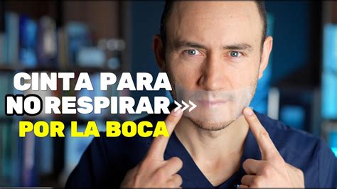 Pega Tus Labios Con Cinta Para No Respirar Por La Boca Es