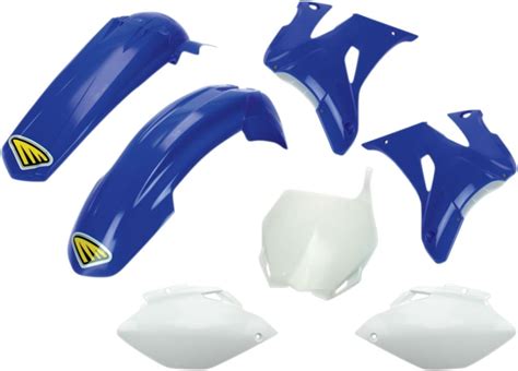 Cycra Complete Blue White Plastic Powerflow Body Kit Cyc