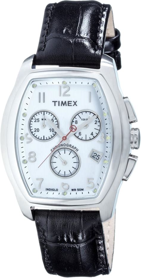 Timex T2M982PF Montre homme T Séries Chronographe Tonneau