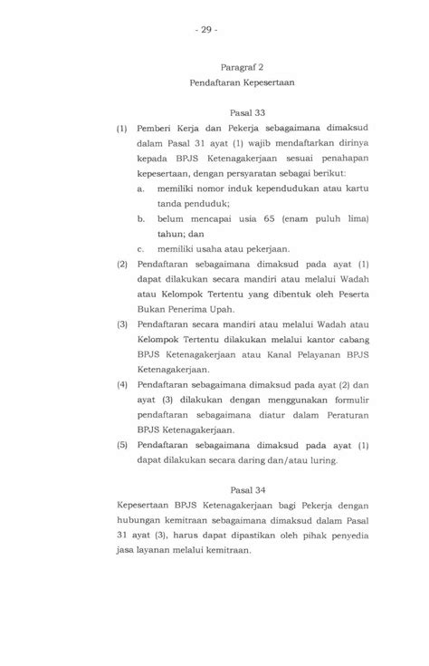 Permenaker Nomor Tahun Pdf