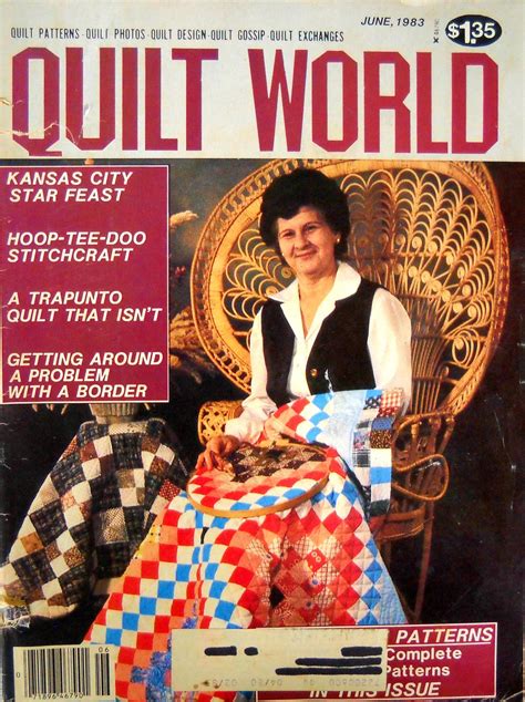 Quilt World Magazine Vintage June 1983 Quilting Patterns Kansas City Star Etsy