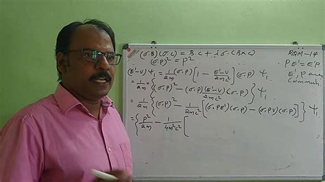 Relativistic Quantum Mechanics Lecture 14 Spin Orbit Interaction