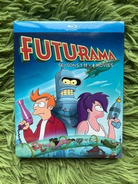 Futurama The Complete Series Seasons 1 11 4 Movies Blu Ray Region Free