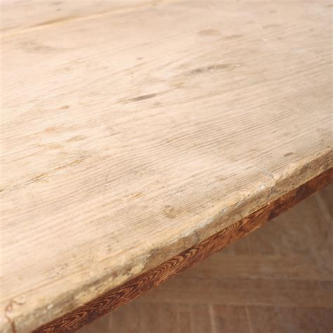 Irish Scrubbed Pine Farmhouse Table For Sale At 1stDibs