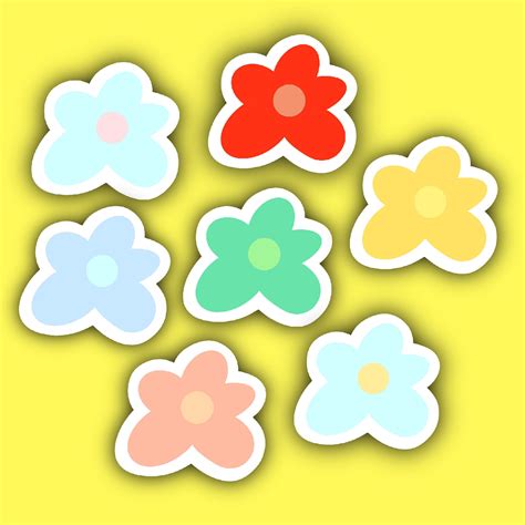 Golf Le Fleur Flowers Sticker Pack, Stickers for Laptops, Phone Cases ...