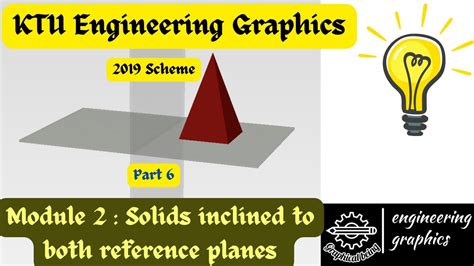 Ktu Engineering Graphics Module Part Pentagonal Pyramid