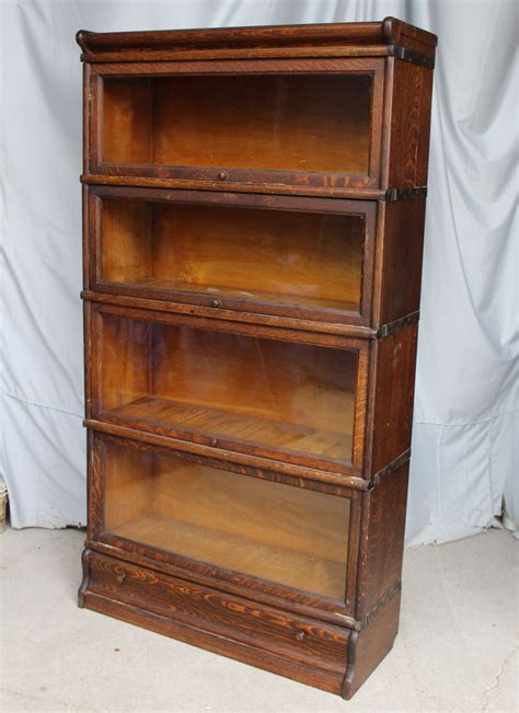 Oak Barrister Bookcase Antique - Gnubies.org