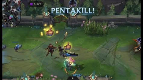 Wild Rift Nilah Support Pentakill Youtube