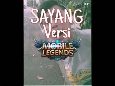 Ngakak Parodi Sayang Via Valen Versi Mobile Legends Bocah Youtube