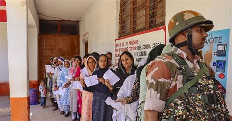 Lok Sabha Elections 2024 Jandk Records Highest Voter Turnout In 35 Yrs