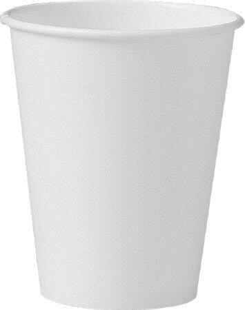 Solo W Single Sided Poly Paper Hot Cup Oz Capacity White