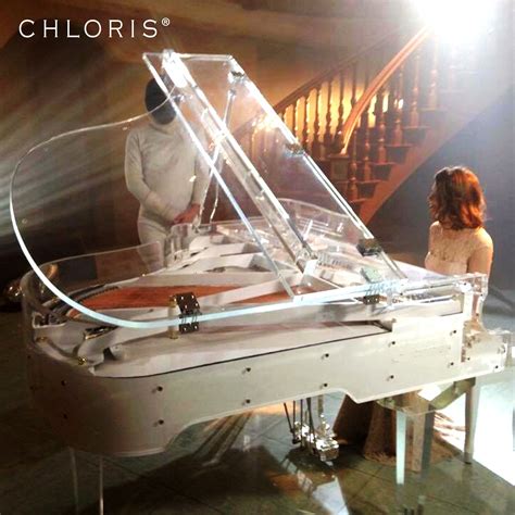 Modern Luxury Star Hotel Furniture Crystal Grand Piano Hg A Grand