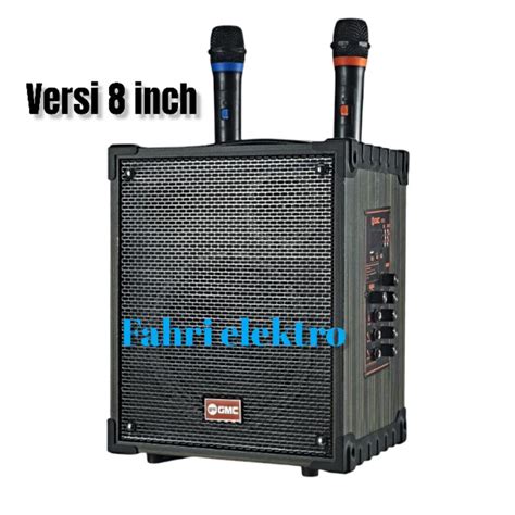 Jual Speaker Portable GMC 899P 899Q Bluetooth Karaoke Guitar XBass 2