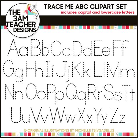 Tracing Alphabet Letters Az