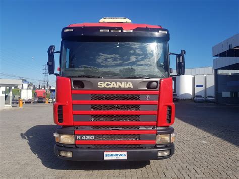 Scania R 124 Ga 420 6x2 Nz4x2 3 Eixos 2p Die Via Truks