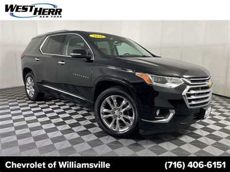 Pre Owned 2021 Chevrolet Traverse High Country 4D Sport Utility In