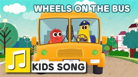 [Nursery Rhyme] WHEELS ON THE BUS - English - Larva KIDS song - YouTube