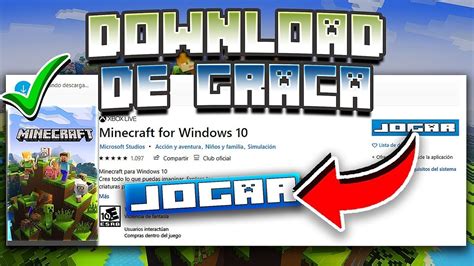 COMO BAIXAR E INSTALAR O MINECRAFT WIN10 BEDROCK ATUALIZADO