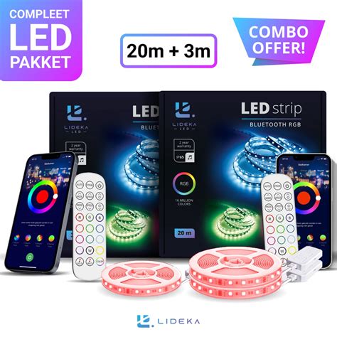 Lideka Led Strip Muziek Meter X Meter Rgb Met