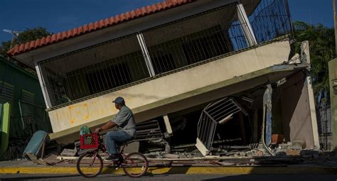 Un Terremoto De Magnitud 5 Vuelve A Sacudir Buena Parte De Puerto Rico