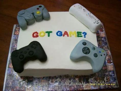 Gaming Birthday Cakes