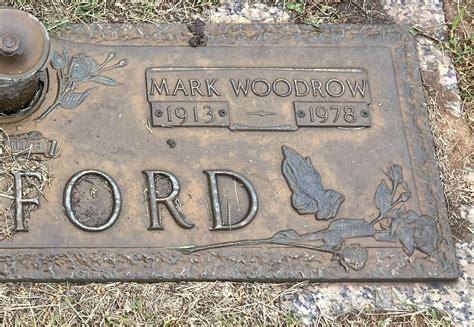 Marcus Woodrow Woody Lunsford 1913 1978 Find A Grave Memorial