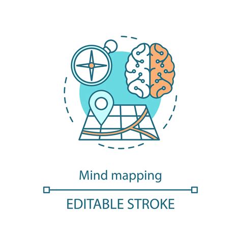 Mind Mapping Concept Icon Critical Thinking Logical Reasoning