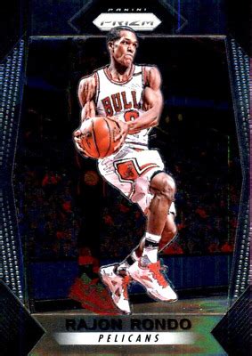 Panini Prizm Rajon Rondo Chicago Bulls New Orleans