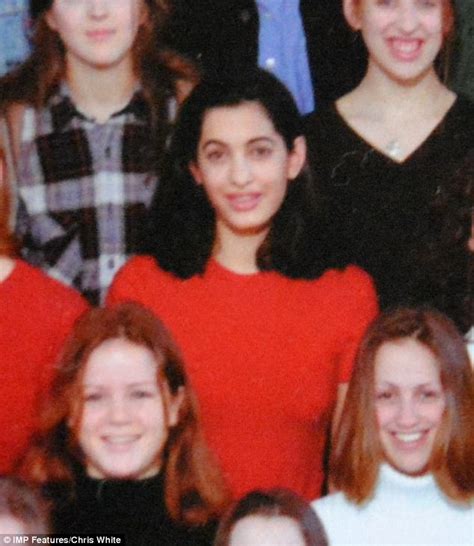 Amal Clooney beams as she poses in photo from student days | Daily Mail ...