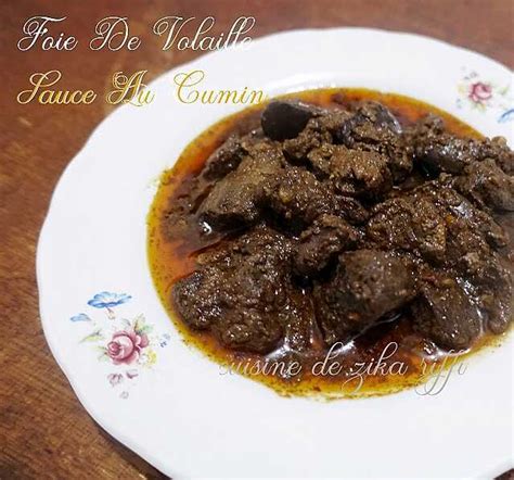 Recette De Foie De Volaille Braise A La Po Le Sauce Piquante Au Cumin