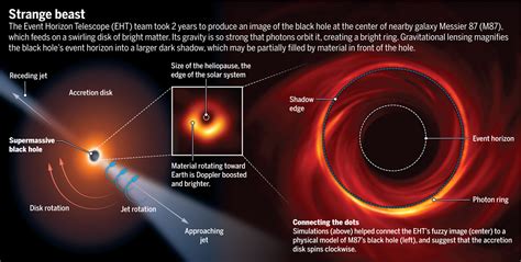 Black Hole Event Horizon Diagram