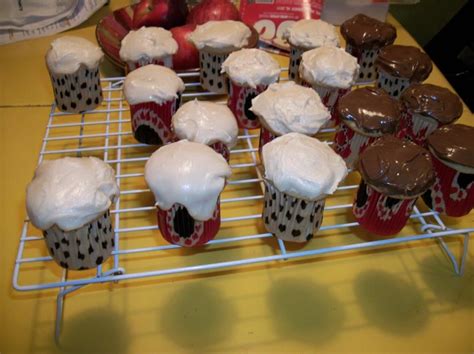 Mini Coffee Cupcakes With Baileys Buttercream Frosting And A Few With