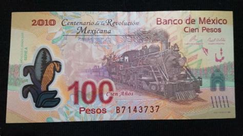 Billete De Pesos Del Centenario De La Revoluci N Se Vende En