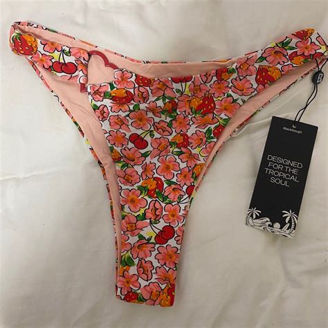 Blackbough Swim Berry Cherry Thea Bikini Set Women S Fashion Swimwear