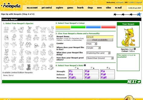 Neopets Review: Tips, Tricks, and Cheats – xorsyst.com