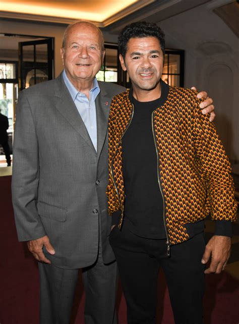 Photo Marc Ladreit de Lacharrière et Jamel Debbouze Finale du