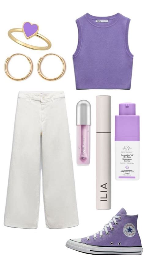 purple outfits | Purple, Purple outfits, Facial skin care routine