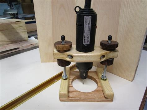 Dremel Router Base Jig By Doubledd Woodworking