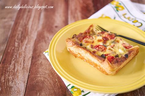 Dailydelicious Easy Bread Quiche