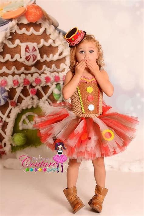 Gingerbread Inspired Christmas Tutu Dress Christmas Tutu Christmas Costumes Diy Christmas